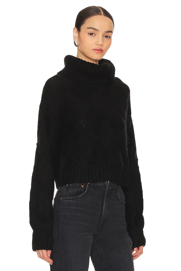 Sweaters and Knits Women Lovers and Friends Lilah Turtleneck Black