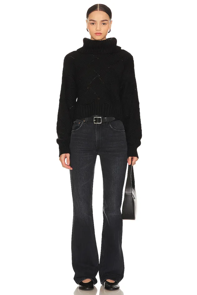 Sweaters and Knits Women Lovers and Friends Lilah Turtleneck Black