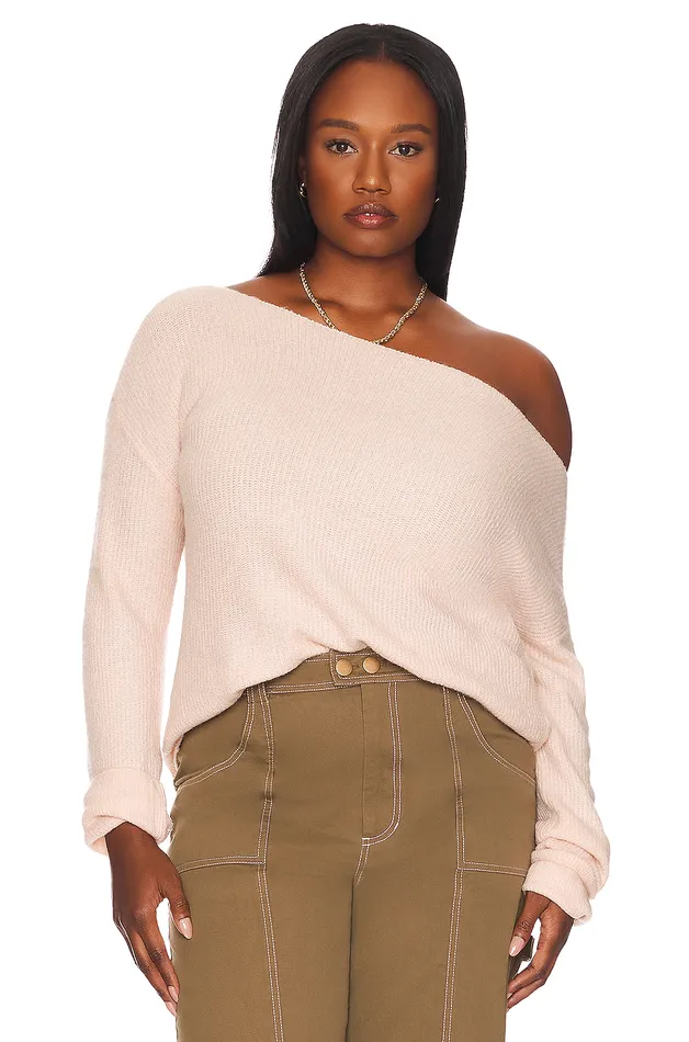 Sweaters and Knits Women Lovers and Friends Lovers Friends Alayah Off Shoulder Sweater Soft Pink Sweaters and Knits Women Lovers and Friends Lovers Friends Alayah Off Shoulder Sweater Soft Pink
