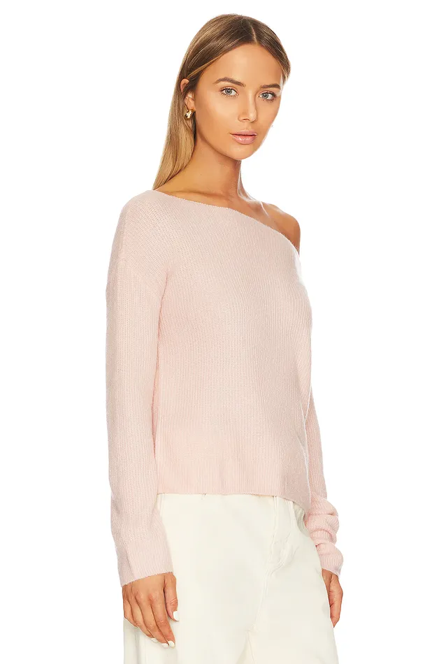 Sweaters and Knits Women Lovers and Friends Lovers Friends Alayah Off Shoulder Sweater Soft Pink Sweaters and Knits Women Lovers and Friends Lovers Friends Alayah Off Shoulder Sweater Soft Pink