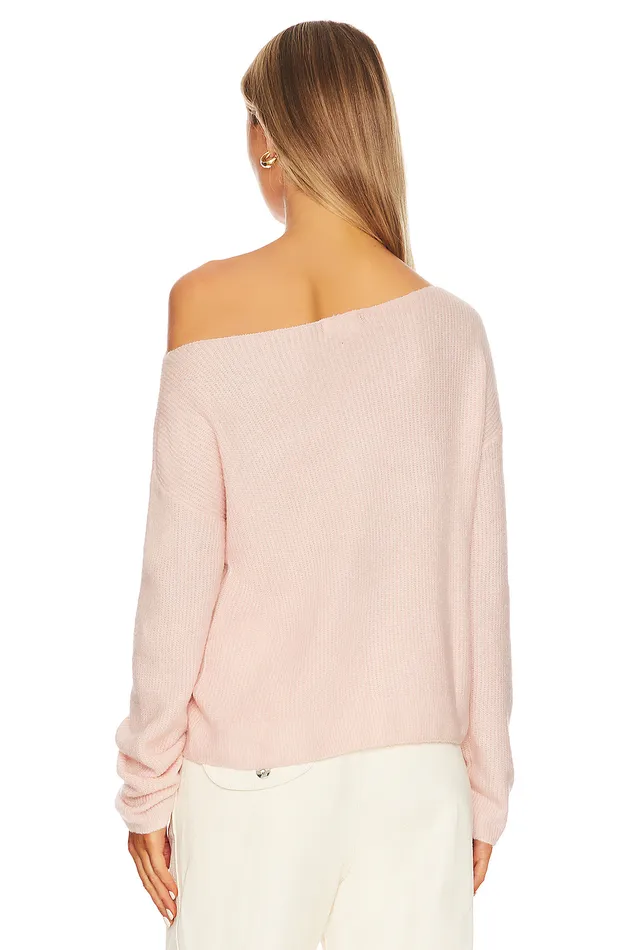 Sweaters and Knits Women Lovers and Friends Lovers Friends Alayah Off Shoulder Sweater Soft Pink Sweaters and Knits Women Lovers and Friends Lovers Friends Alayah Off Shoulder Sweater Soft Pink