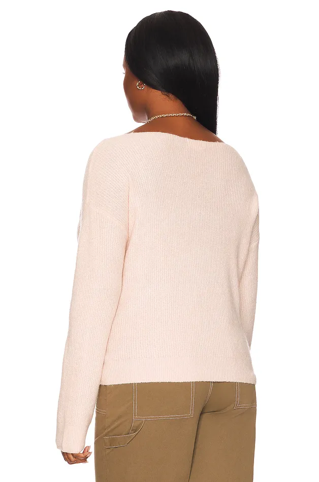 Sweaters and Knits Women Lovers and Friends Lovers Friends Alayah Off Shoulder Sweater Soft Pink Sweaters and Knits Women Lovers and Friends Lovers Friends Alayah Off Shoulder Sweater Soft Pink