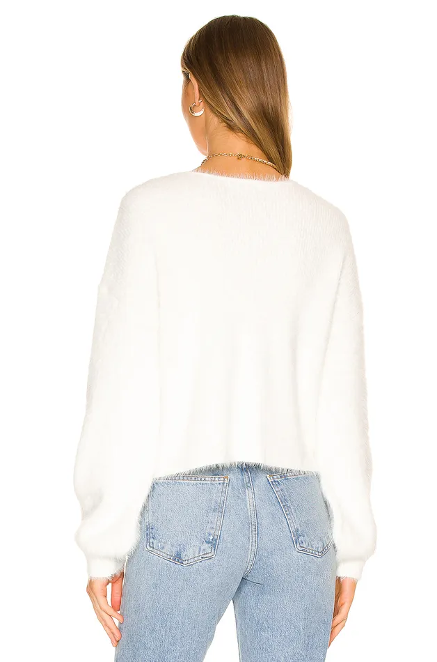 Sweaters and Knits Women Lovers and Friends Malia V Neck Sweater Ivory Sweaters and Knits Women Lovers and Friends Malia V Neck Sweater Ivory
