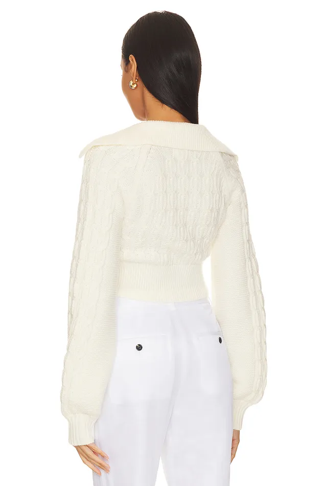 Sweaters and Knits Women Lovers and Friends Mel Cable Knit Sweater Ivory Sweaters and Knits Women Lovers and Friends Mel Cable Knit Sweater Ivory