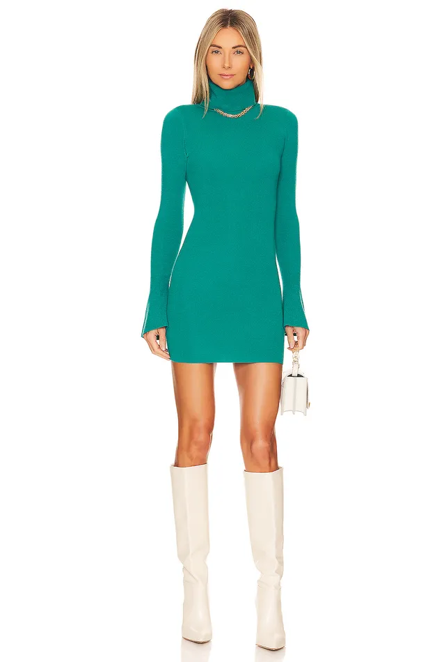 Sweaters and Knits Women Lovers and Friends Unstoppable Dress Teal