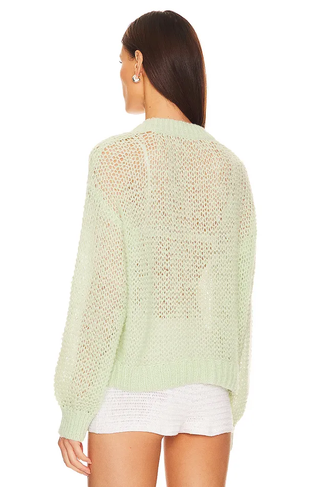 Sweaters and Knits Women Lovers and Friends Viola Cardigan Light Melon Sweaters and Knits Women Lovers and Friends Viola Cardigan Light Melon