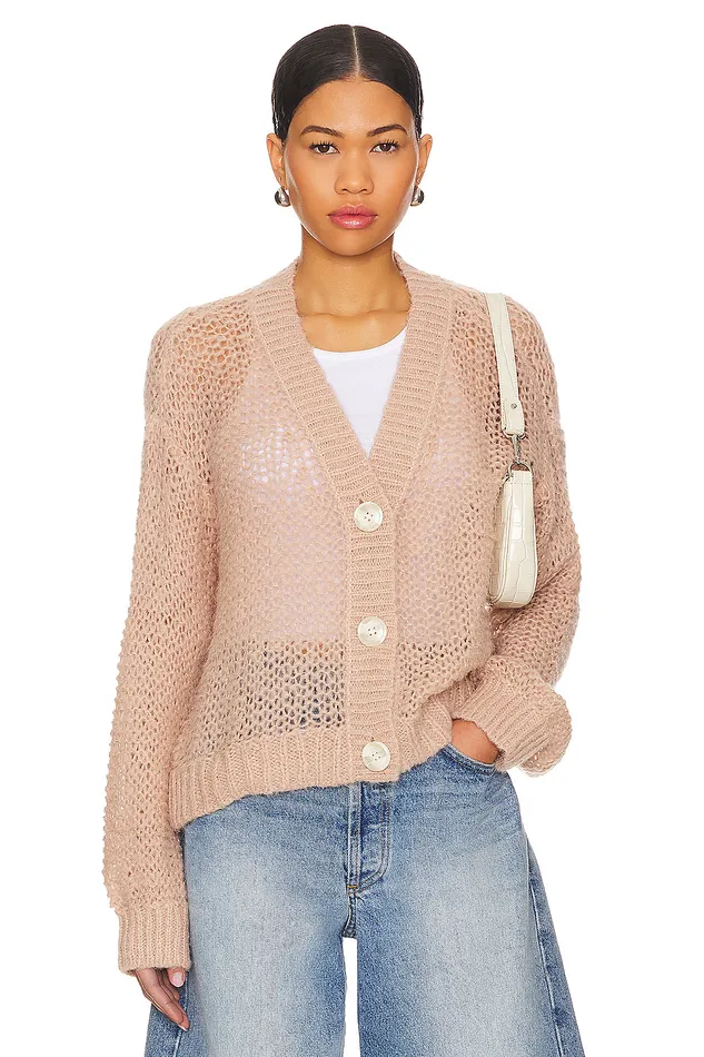 Sweaters and Knits Women Lovers and Friends Viola Cardigan Oatmeal