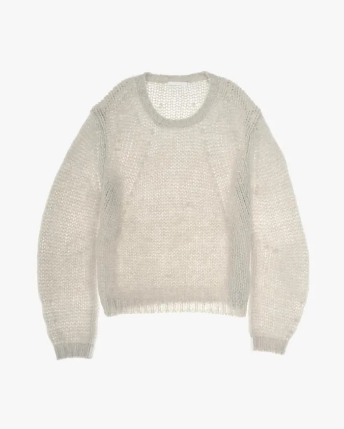 Sweaters Women Helmut Lang Alpaca Brushed Vapor Heather