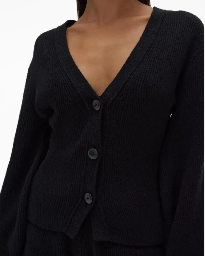 Sweaters Women Helmut Lang Cozy Cardigan Black