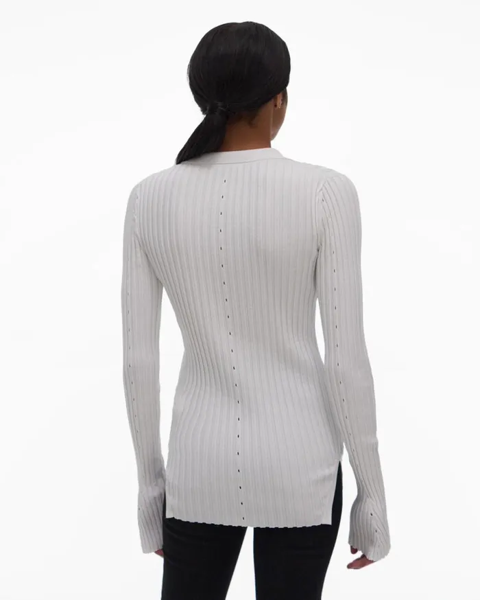 Sweaters Women Helmut Lang Slash Polo Plaster
