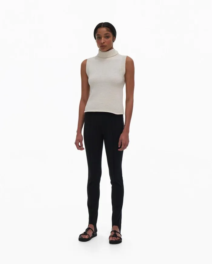 Sweaters Women Helmut Lang Turtleneck Tank Muslin