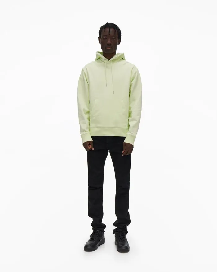 Sweatshirts Men Helmut Lang Aviator Hoodie Electric Green
