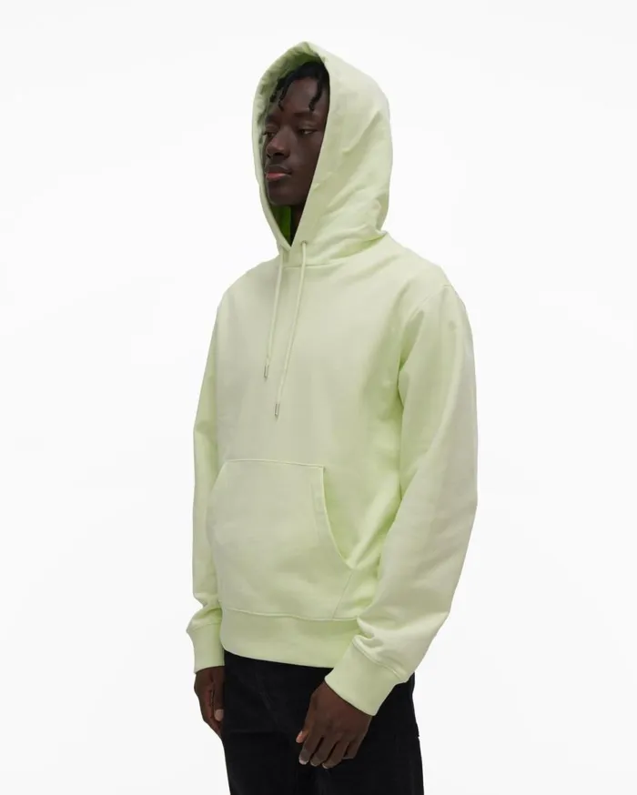 Sweatshirts Men Helmut Lang Aviator Hoodie Electric Green