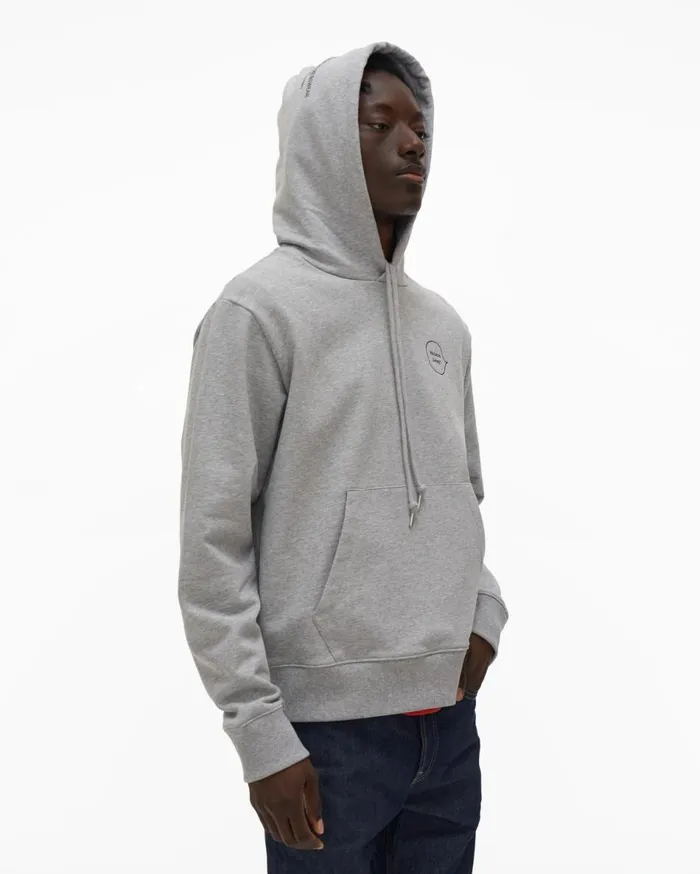 Sweatshirts Men Helmut Lang Puppy Hoodie Vapor Heather