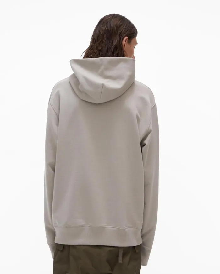 Sweatshirts Men Helmut Lang Recycled Hoodie Coastal Fog