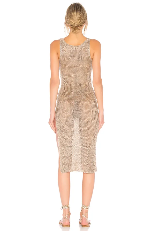 Swimsuits and CoverUps Women Lovers and Friends Fiona Dress Rose Gold Swimsuits and CoverUps Women Lovers and Friends Fiona Dress Rose Gold