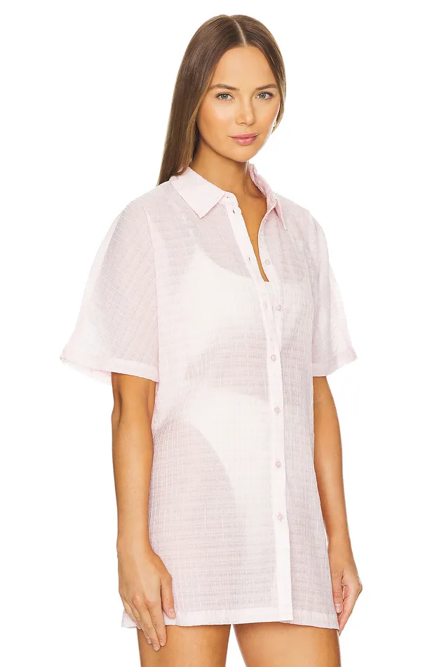 Swimsuits and CoverUps Women Lovers and Friends Frankie Top Light Pink Swimsuits and CoverUps Women Lovers and Friends Frankie Top Light Pink
