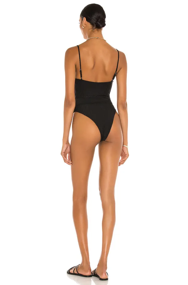 Swimsuits and CoverUps Women Lovers and Friends Gage One Piece Black Swimsuits and CoverUps Women Lovers and Friends Gage One Piece Black