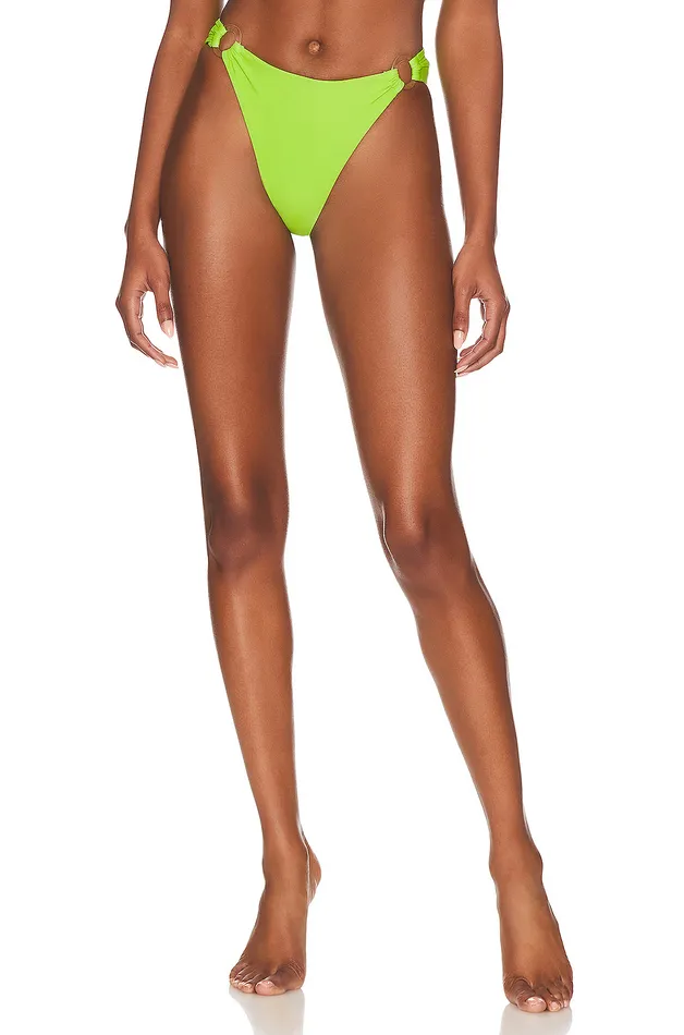 Swimsuits and CoverUps Women Lovers and Friends I Got Options Bottom Green Lime Swimsuits and CoverUps Women Lovers and Friends I Got Options Bottom Green Lime