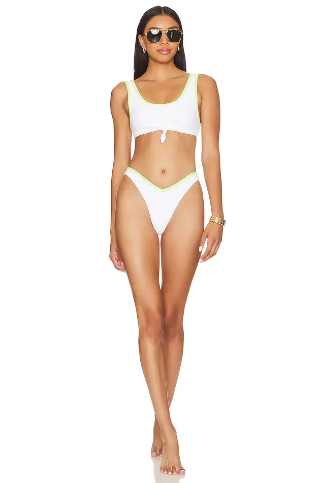 Swimsuits and CoverUps Women Lovers and Friends Let It Go Bottom White Swimsuits and CoverUps Women Lovers and Friends Let It Go Bottom White