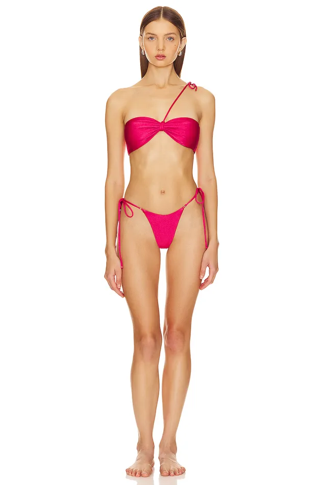 Swimsuits and CoverUps Women Lovers and Friends Major Moves Bottom Magenta Swimsuits and CoverUps Women Lovers and Friends Major Moves Bottom Magenta