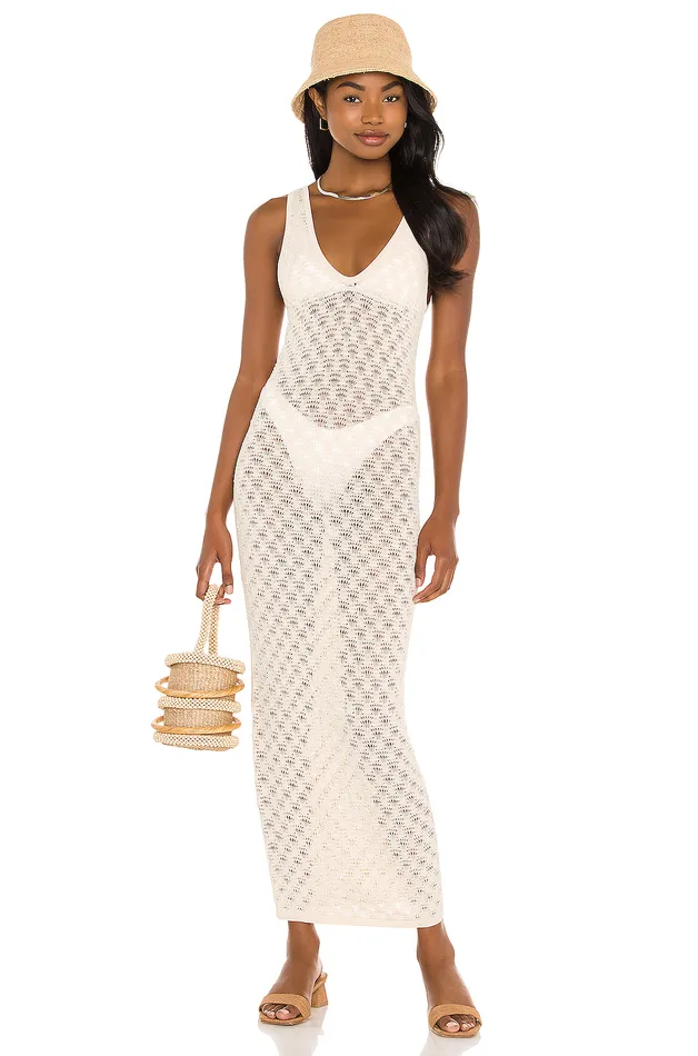 Swimsuits and CoverUps Women Lovers and Friends Manu Dress Natural