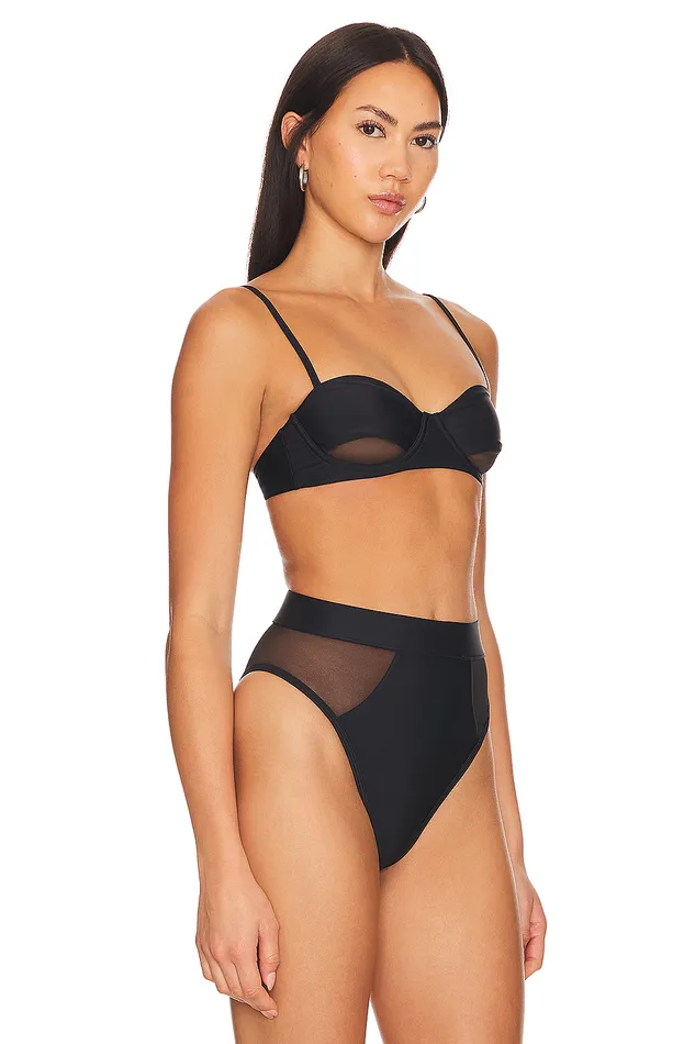 Swimsuits and CoverUps Women Lovers and Friends Midnight Ride Top Black Swimsuits and CoverUps Women Lovers and Friends Midnight Ride Top Black