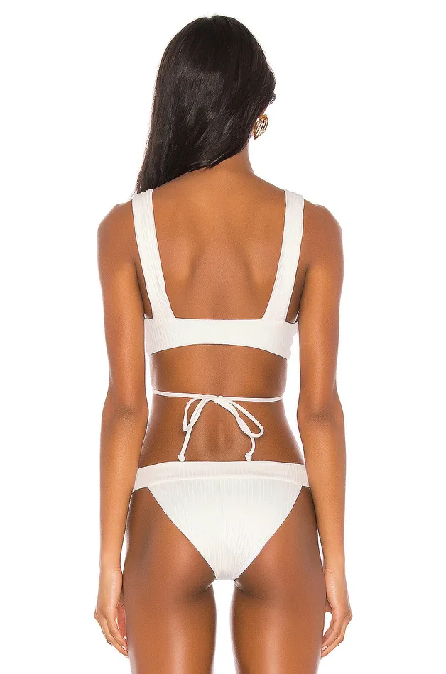 Swimsuits and CoverUps Women Lovers and Friends Sade Top White