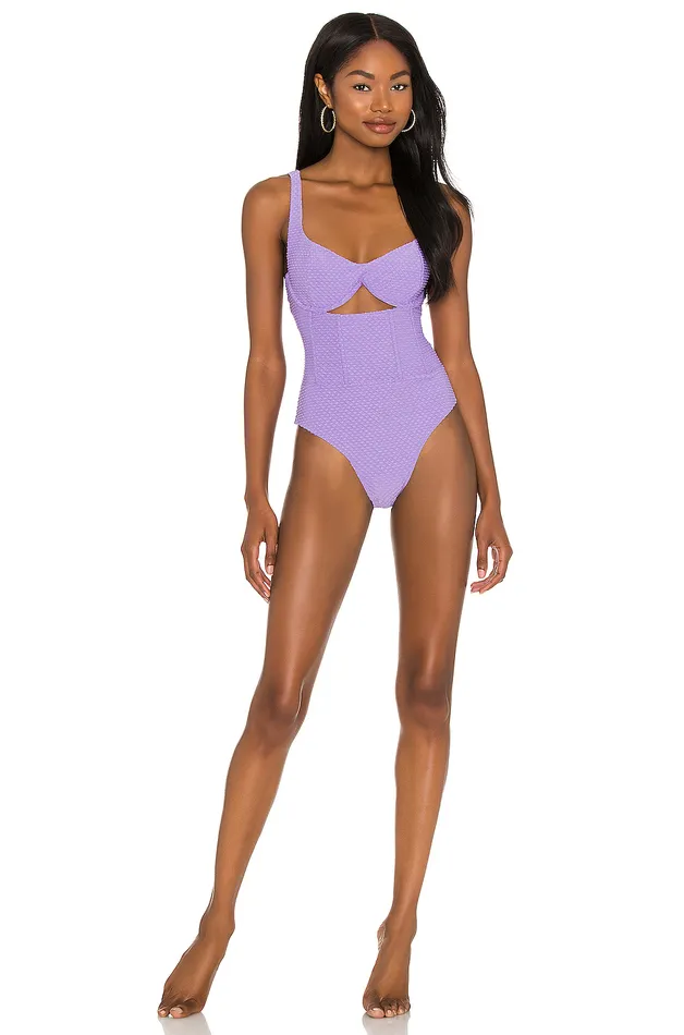 Swimsuits and CoverUps Women Lovers and Friends Seychelle One Piece Purple