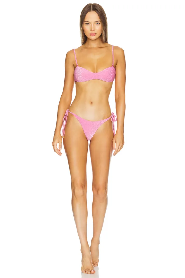 Swimsuits and CoverUps Women Lovers and Friends Shine On You Bottom Pink Swimsuits and CoverUps Women Lovers and Friends Shine On You Bottom Pink