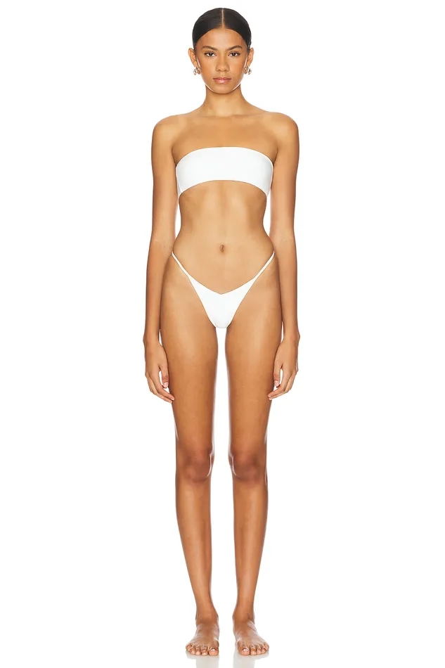 Swimsuits and CoverUps Women Lovers and Friends Show Me Bottom White