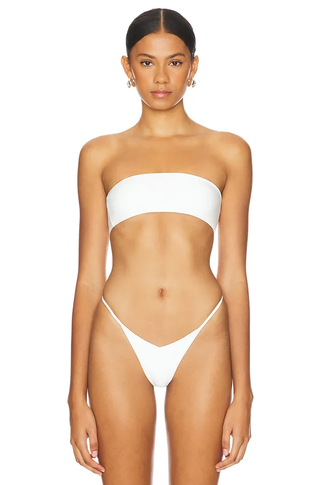 Swimsuits and CoverUps Women Lovers and Friends Show Me Top White