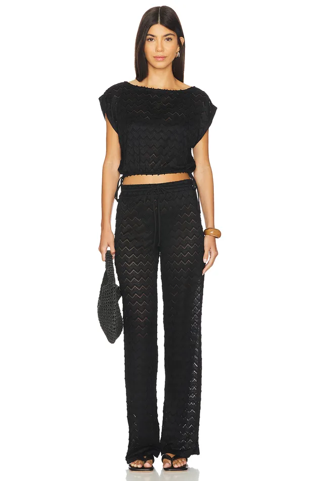 Swimsuits and CoverUps Women Lovers and Friends Vivian Top Black Swimsuits and CoverUps Women Lovers and Friends Vivian Top Black