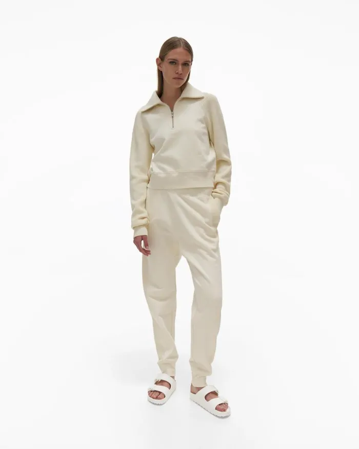 TShirts and Sweatshirts Women Helmut Lang Combo Sweatshirt Ivory