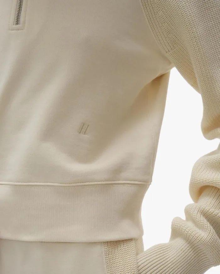 TShirts and Sweatshirts Women Helmut Lang Combo Sweatshirt Ivory