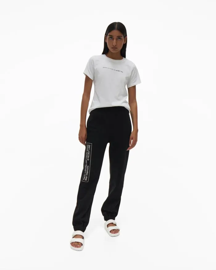 TShirts and Sweatshirts Women Helmut Lang Impress Tee Chalk White