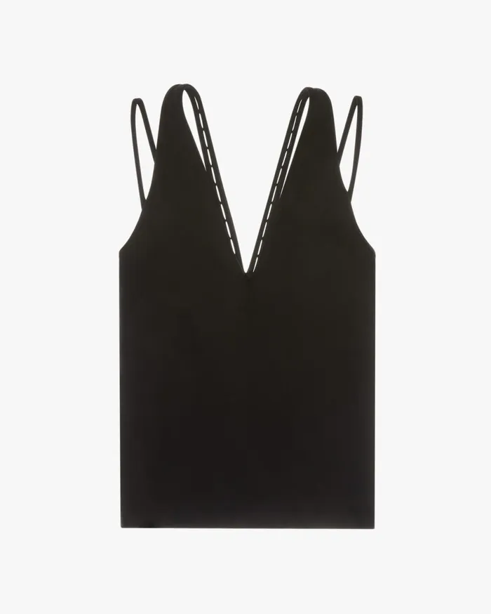 TShirts and Sweatshirts Women Helmut Lang Strap Tank Black