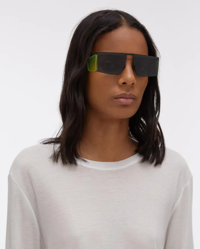 TShirts and Sweatshirts Women Helmut Lang Twist Back Jersey Longsleeved Top Dove