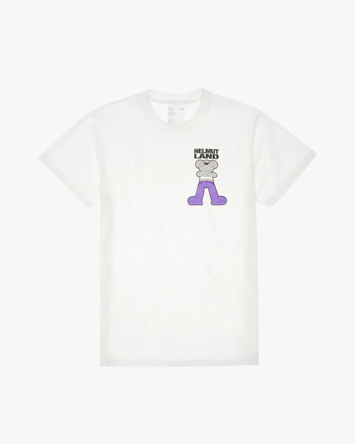 TShirts Men Helmut Lang Helmut Land Small Mascot Standard Tee Chalk White