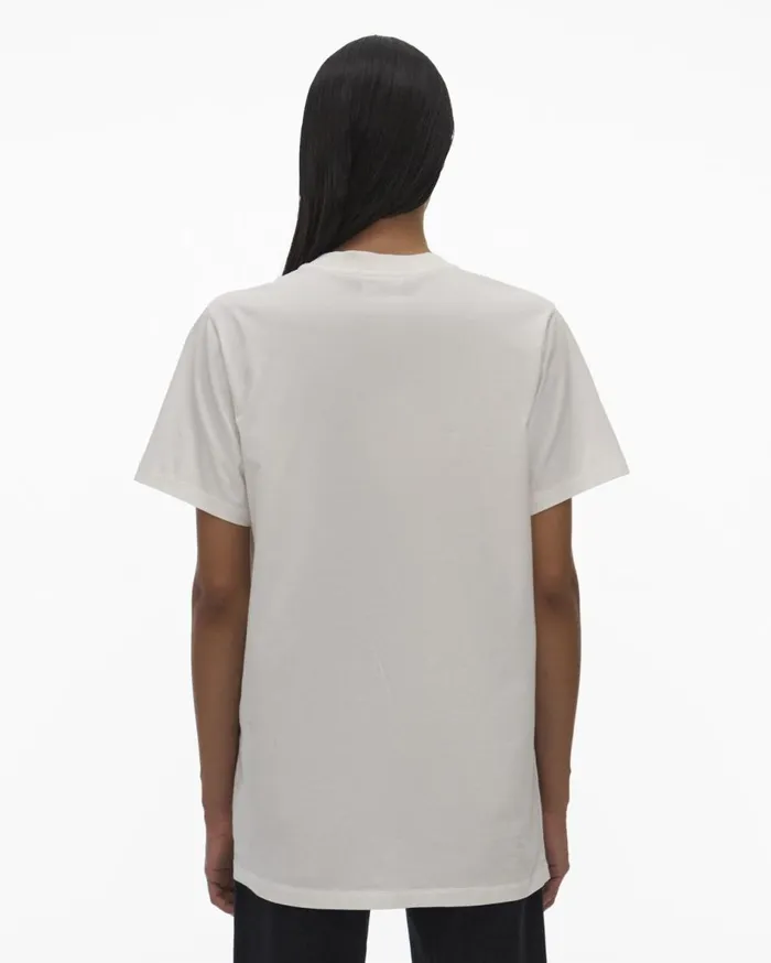 TShirts Men Helmut Lang HL Taxi Tee Powdered Ecru