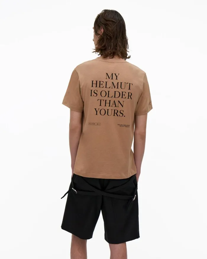 TShirts Men Helmut Lang Older Tee Noble Tan