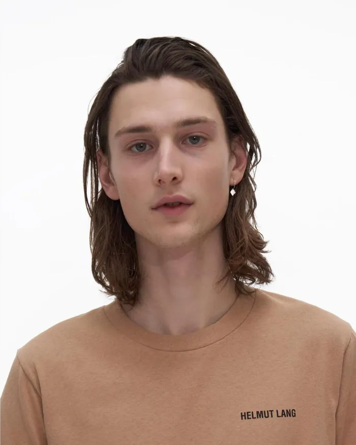 TShirts Men Helmut Lang Older Tee Noble Tan