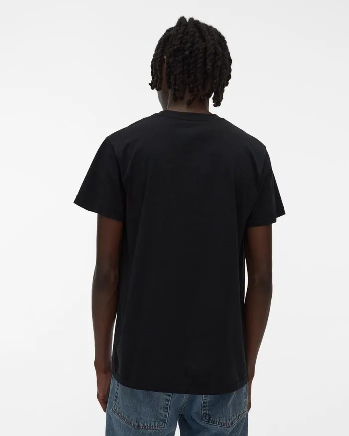 TShirts Men Helmut Lang Reflect Standard Tee Basalt Black
