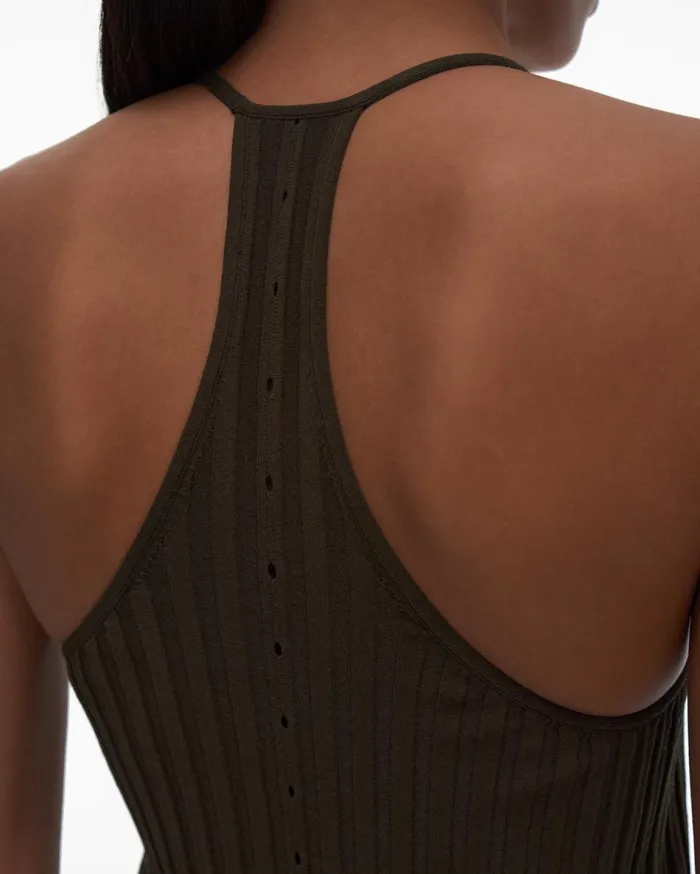 Tops Women Helmut Lang Slash Tank Light Sage