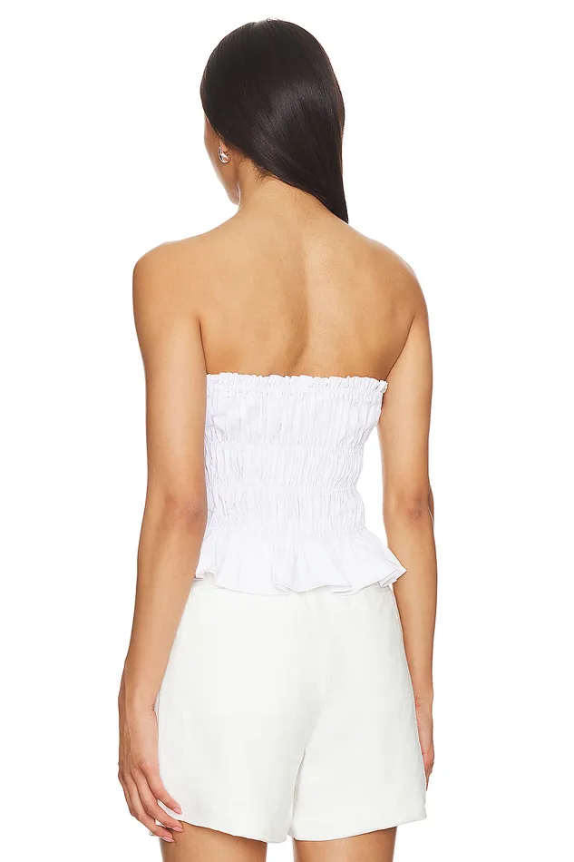 Tops Women Lovers and Friends Angela Top White Tops Women Lovers and Friends Angela Top White