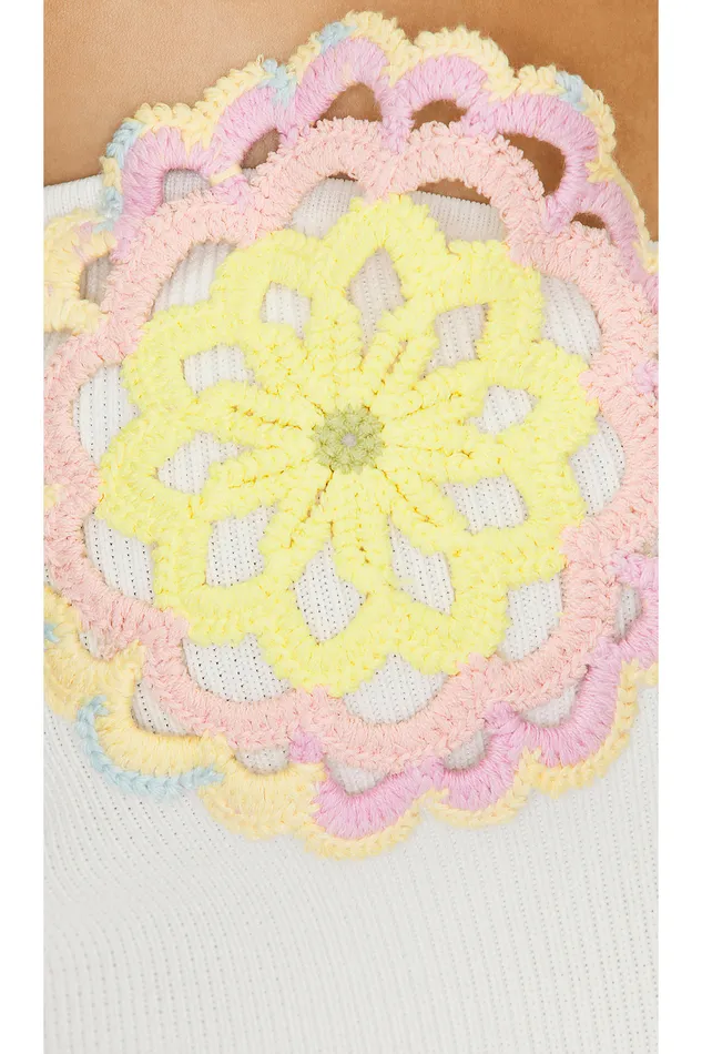 Tops Women Lovers and Friends Angie Tube Top White Multi Tops Women Lovers and Friends Angie Tube Top White Multi
