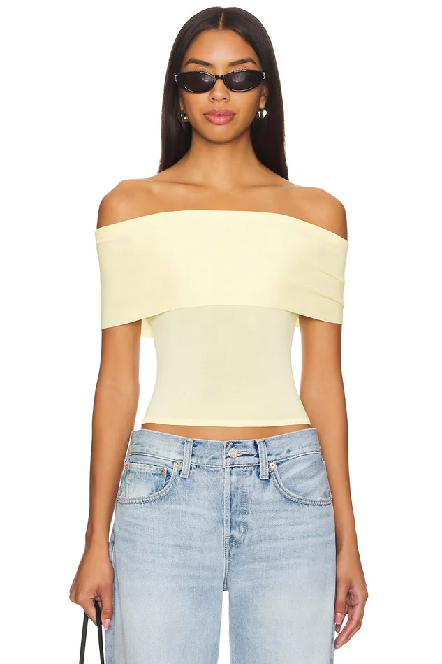Tops Women Lovers and Friends Anita Top Pastel Yellow