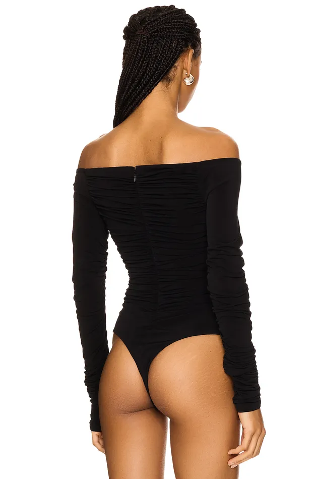 Tops Women Lovers and Friends Ari Bodysuit Black Tops Women Lovers and Friends Ari Bodysuit Black