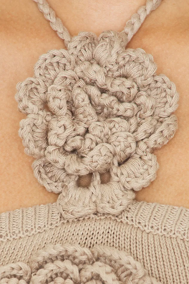 Tops Women Lovers and Friends Ashby Crochet Top Beige Tops Women Lovers and Friends Ashby Crochet Top Beige