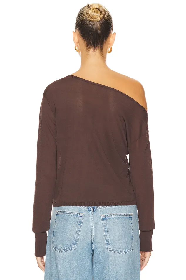 Tops Women Lovers and Friends Ashton Top Brown Tops Women Lovers and Friends Ashton Top Brown